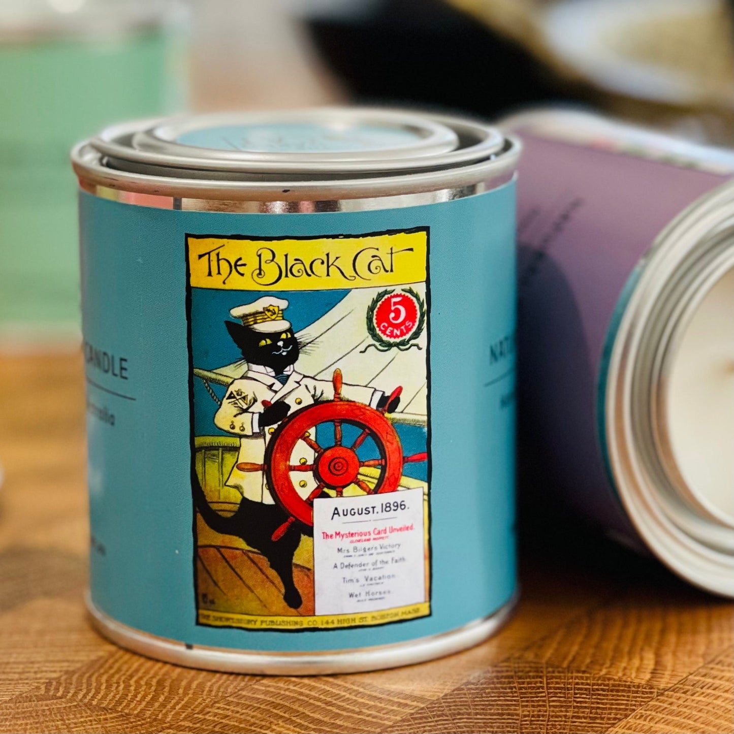 Salty Blue Sage - The Black Cat