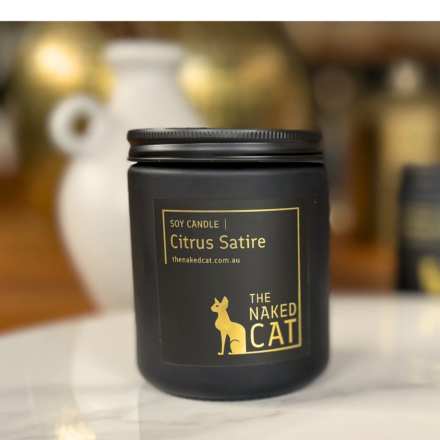 Citrus Satire - Signature Matt Black Jar