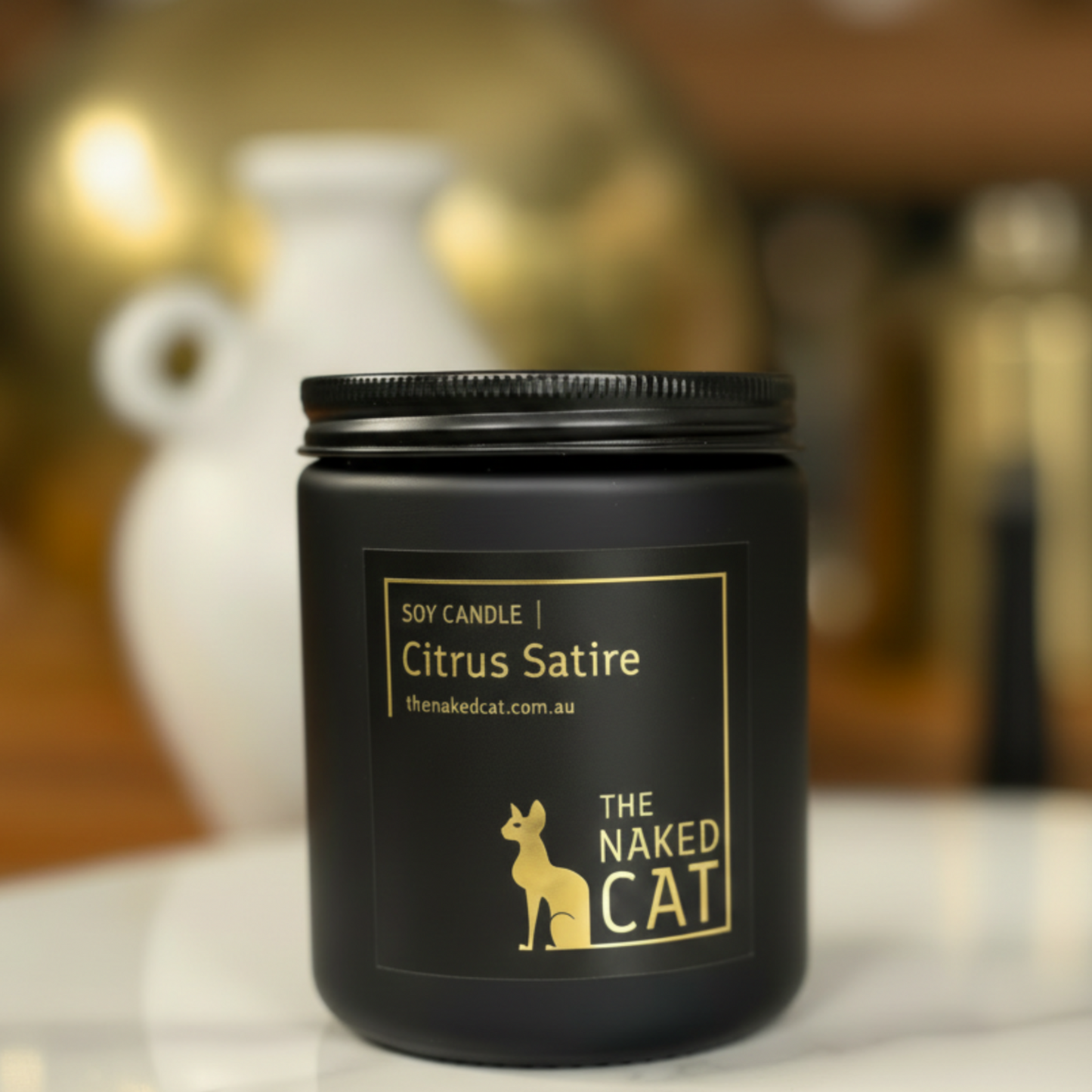 Citrus Satire - Signature Matt Black Jar