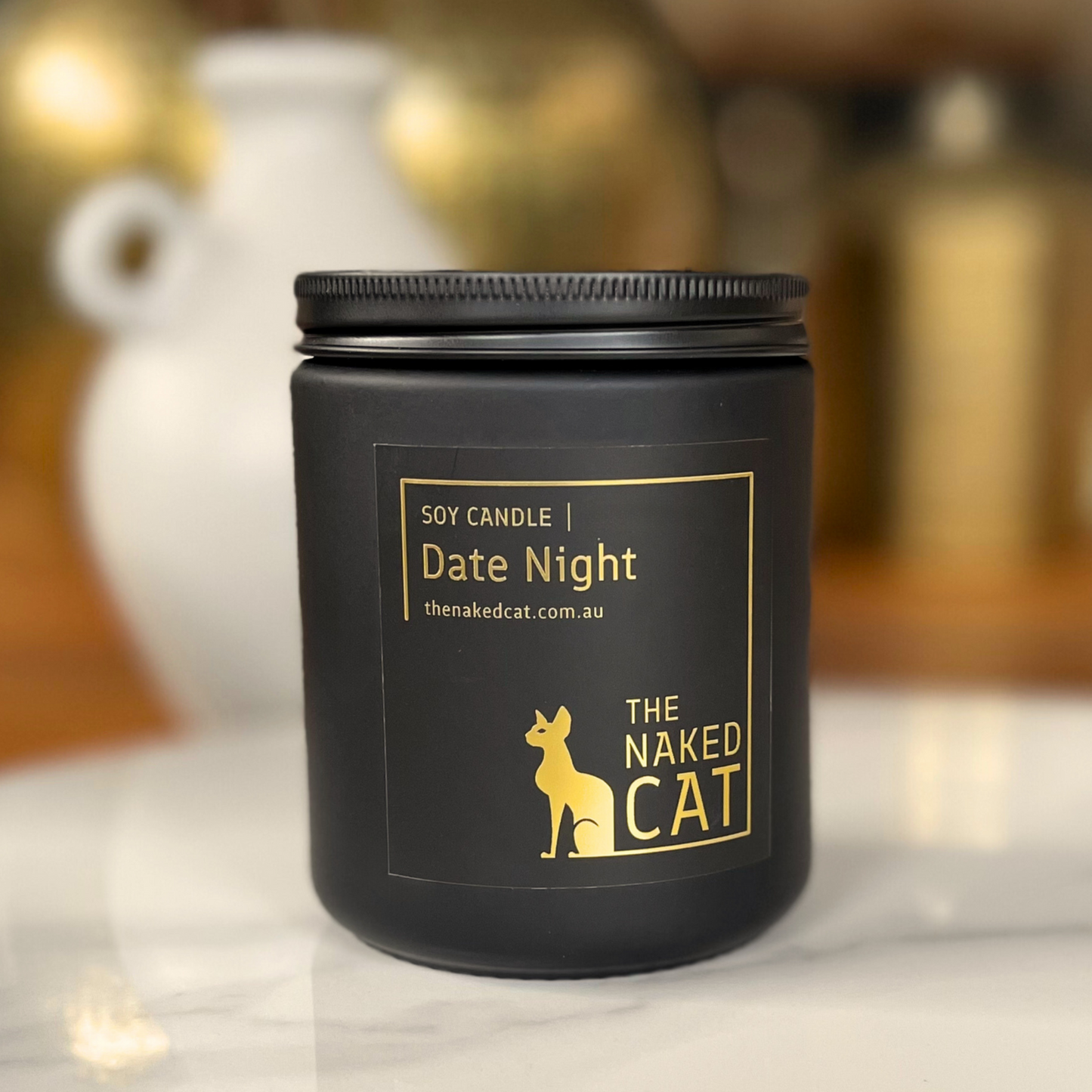 Date Night - Signature Matt Black Jar