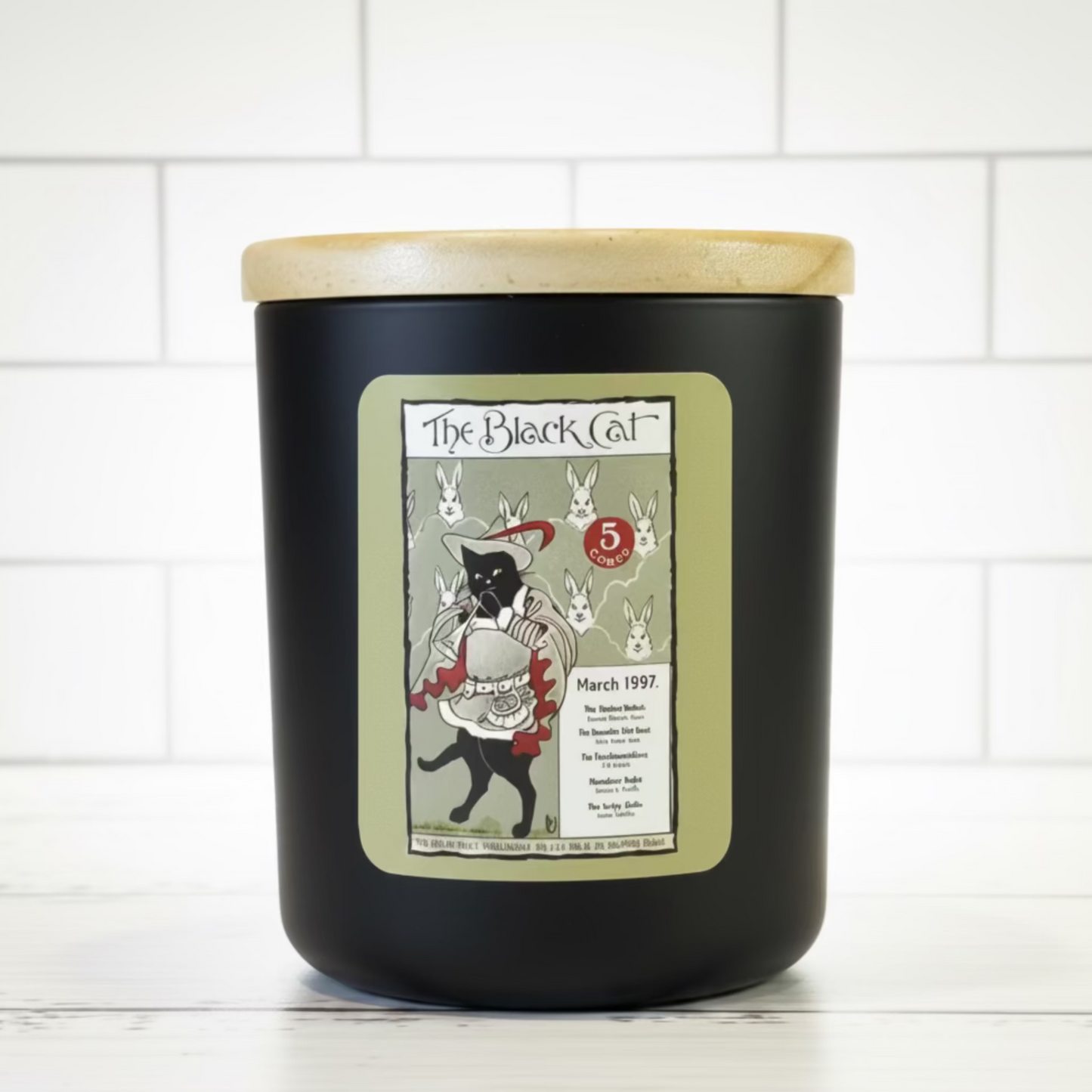 Cat & Rabbits - The Black Cat Range