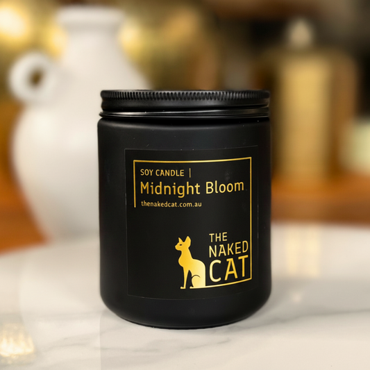 Midnight Bloom - Signature Matt Black Jar