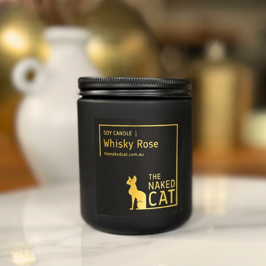 Whisky Rose - Signature Matt Black Jar